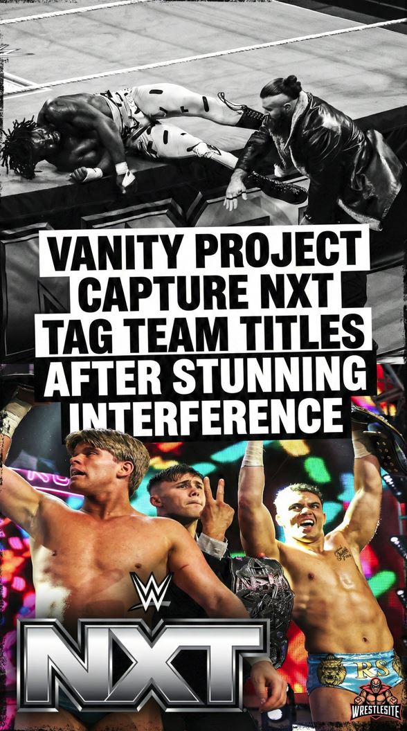 Vanity Project Capture NXT Tag Team Titles After Stunning Interference