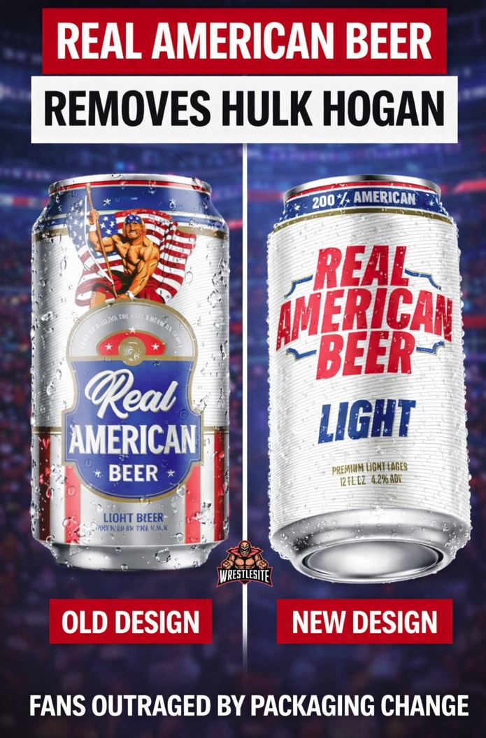 Fans Lash Out Over Real American Beer Dropping Hulk Hogan From Packaging