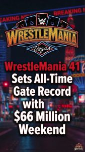 WrestleMania 41 Sets All-Time Gate Record with $66 Million Weekend