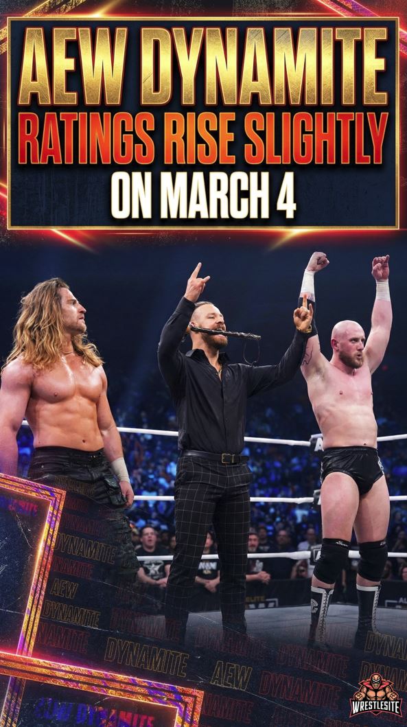 AEW Dynamite Ratings Rise Slightly on March 4