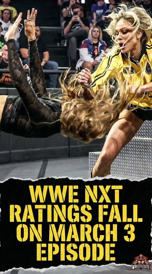 WWE NXT Ratings Fall on March 3 Episode