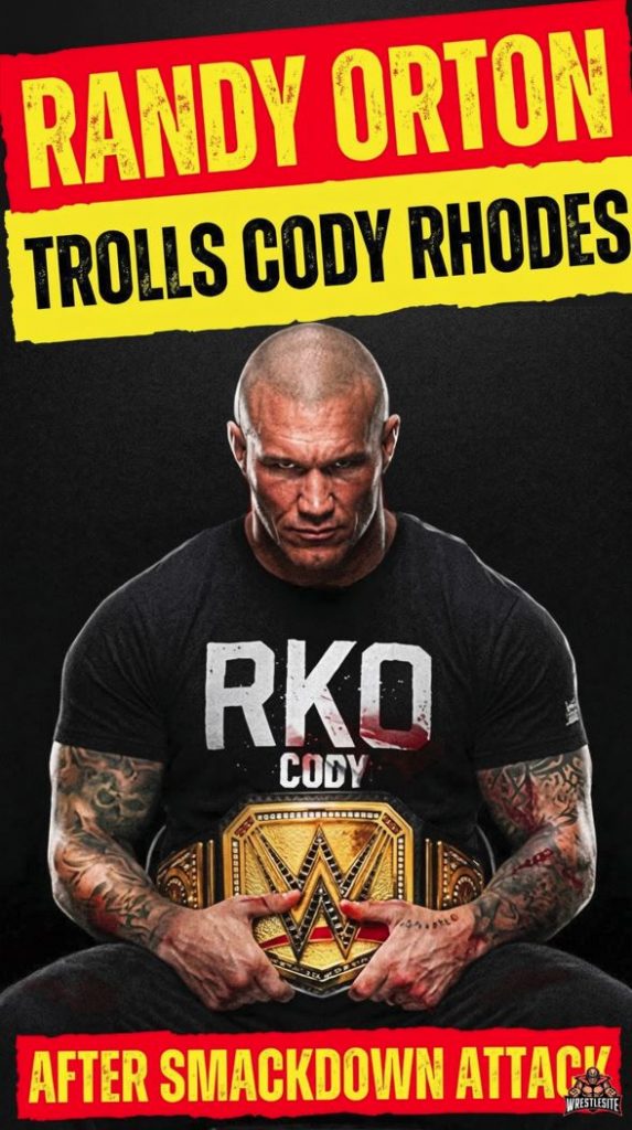 Randy Orton Trolls Cody Rhodes After SmackDown Attack