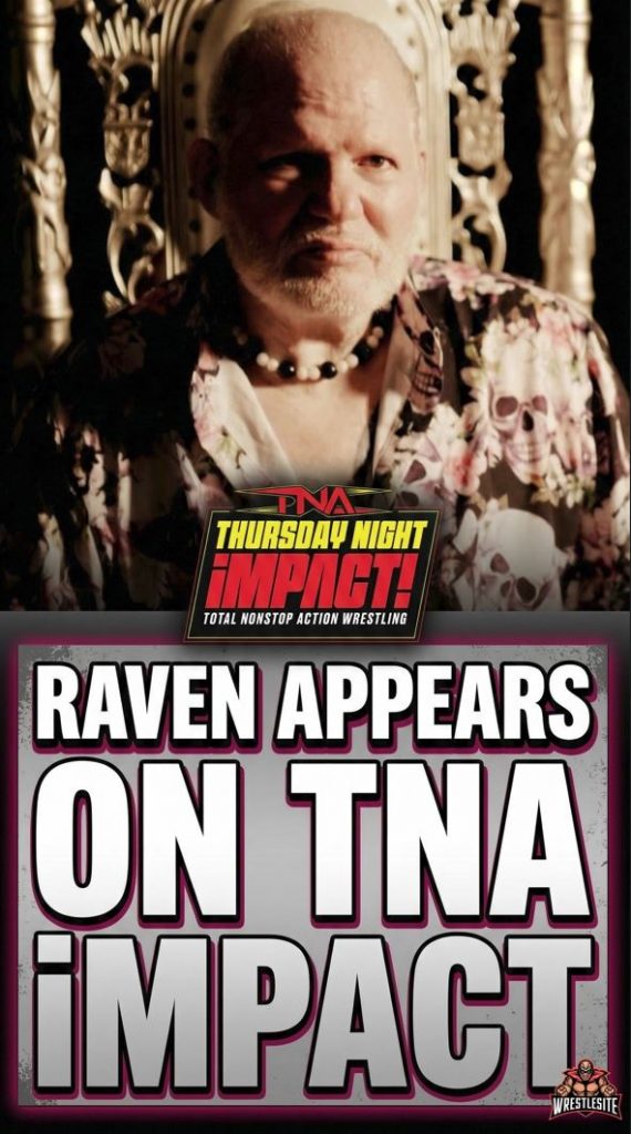 Raven Appears On TNA iMPACT With Rosemary And Allie