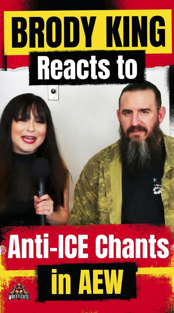 Brody King Reacts to Anti-ICE Chants in AEW