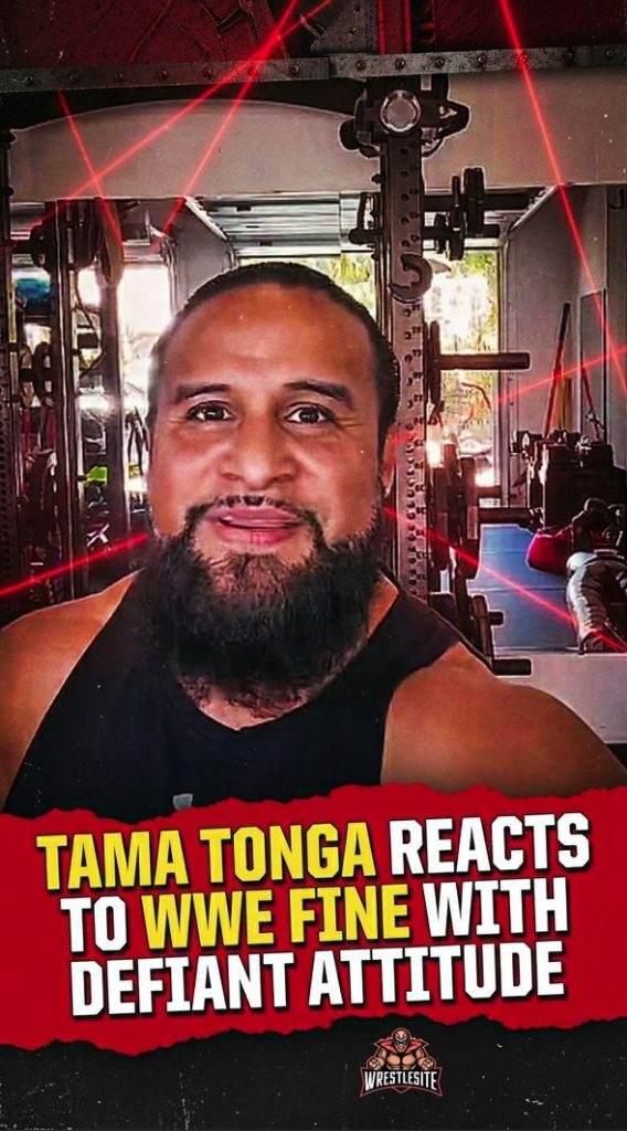Tama Tonga Reacts to WWE Fine with Defiant Attitude