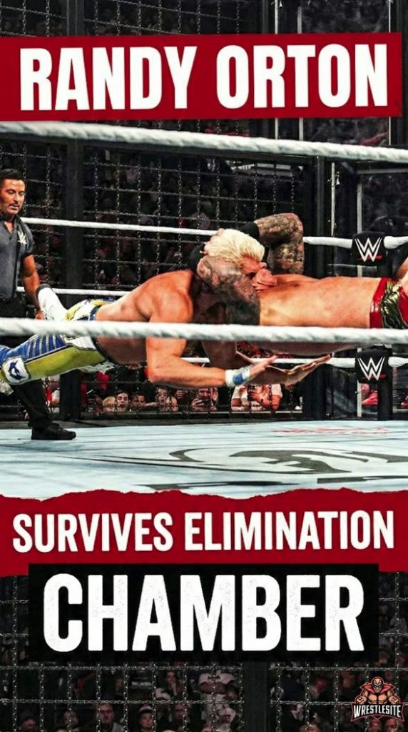 Randy Orton Survives Elimination Chamber, Secures WrestleMania Title Shot