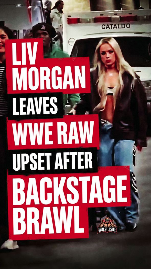 Liv Morgan Leaves WWE Raw Upset After Backstage Brawl