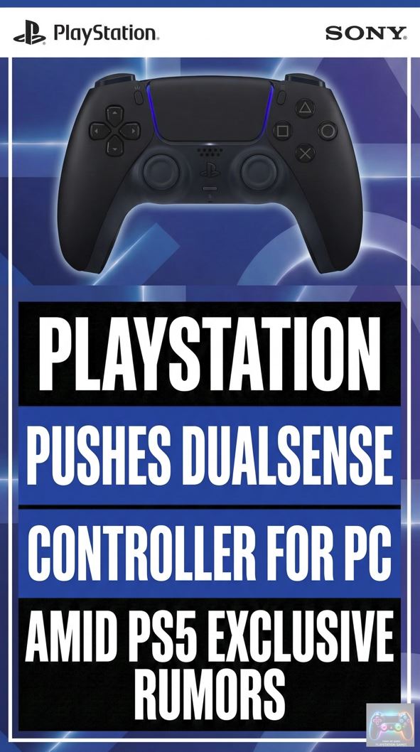 PlayStation Pushes DualSense Controller for PC Amid PS5 Exclusive Rumors