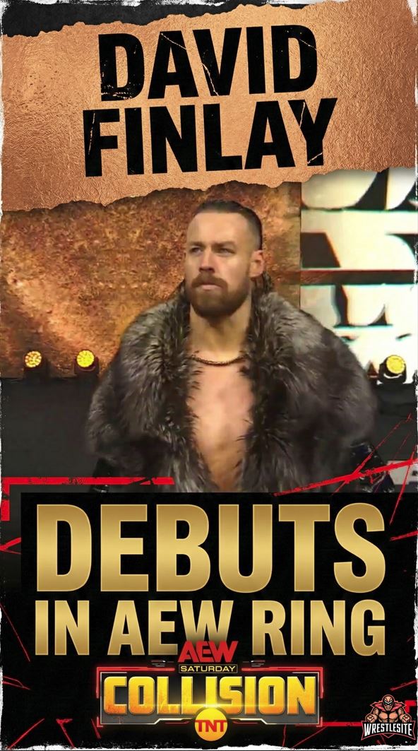 David Finlay Debuts in AEW Ring on Collision