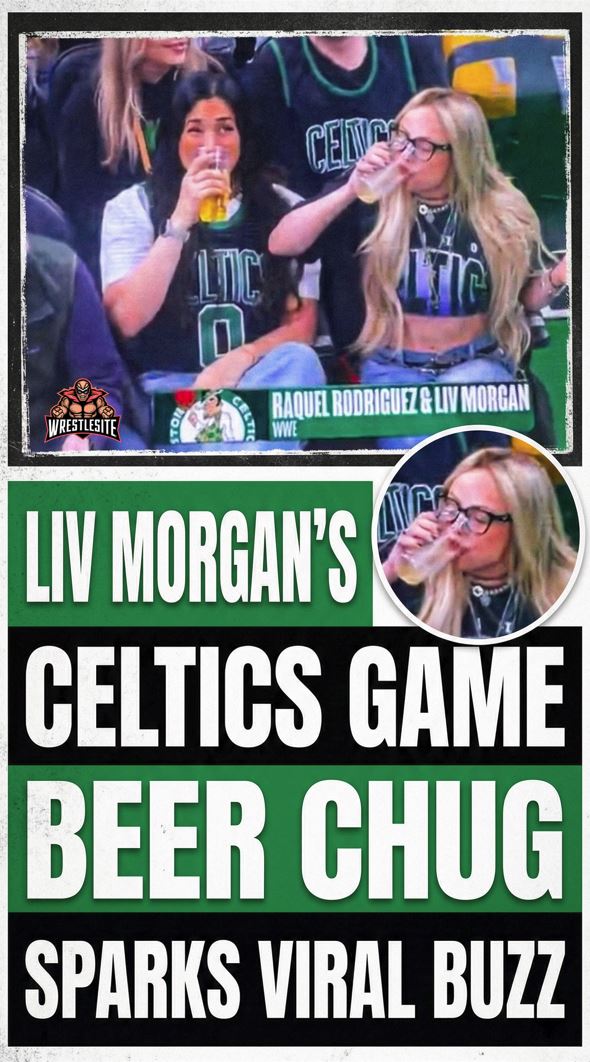 Liv Morgan’s Celtics Game Beer Chug Sparks Viral Buzz