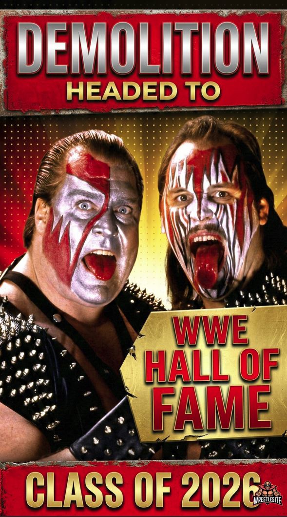 Demolition Headed to WWE Hall of Fame Class of 2026