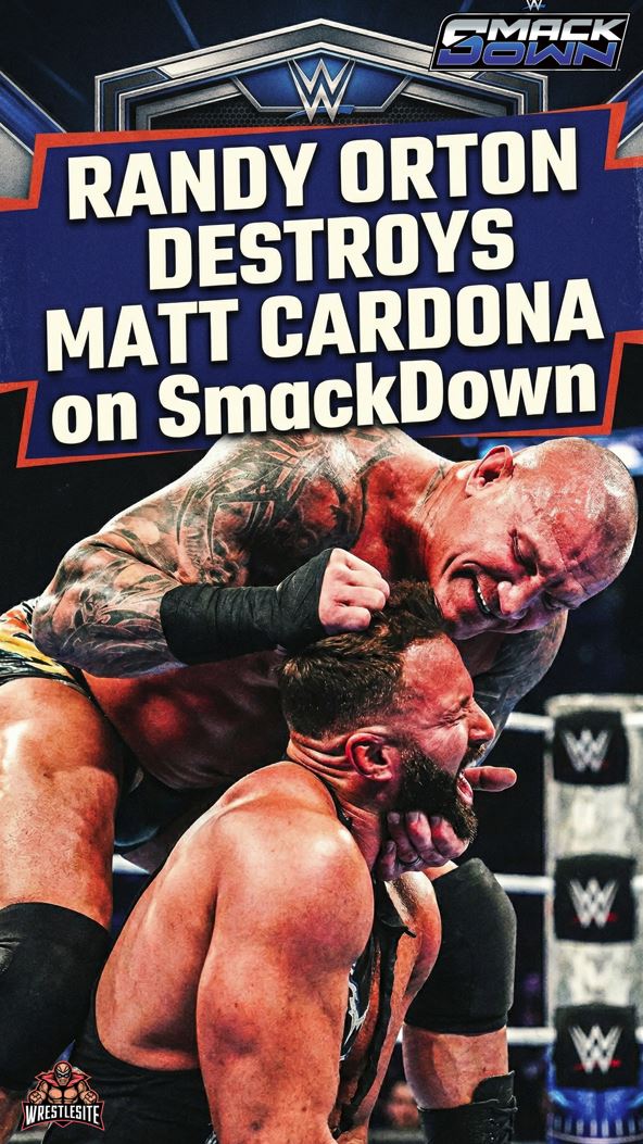Randy Orton Destroys Matt Cardona on SmackDown