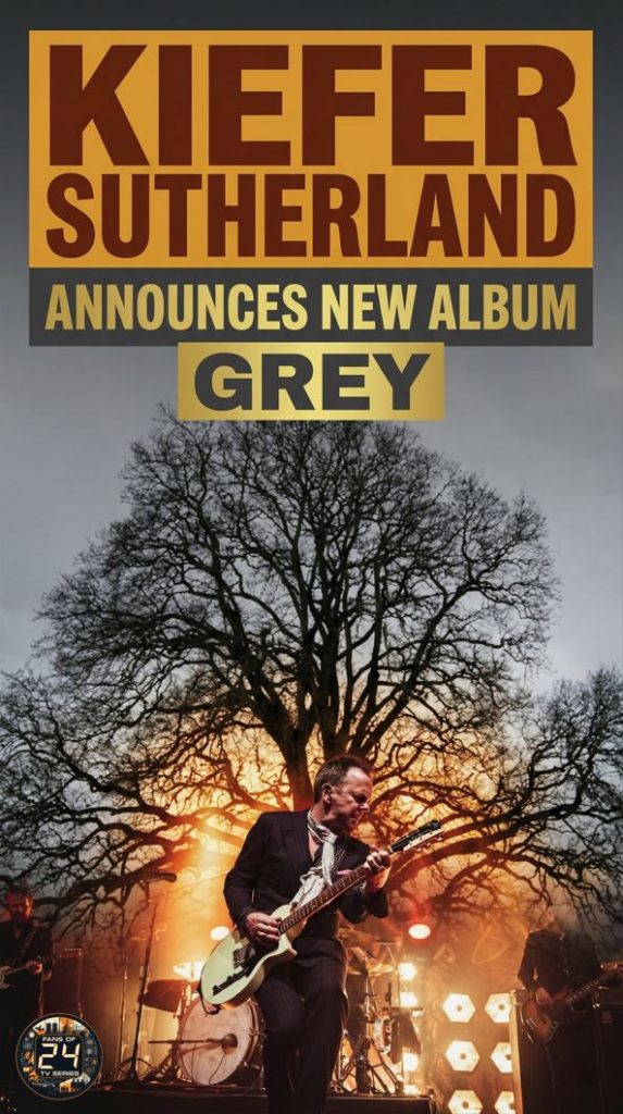 Kiefer Sutherland Announces New Album Grey