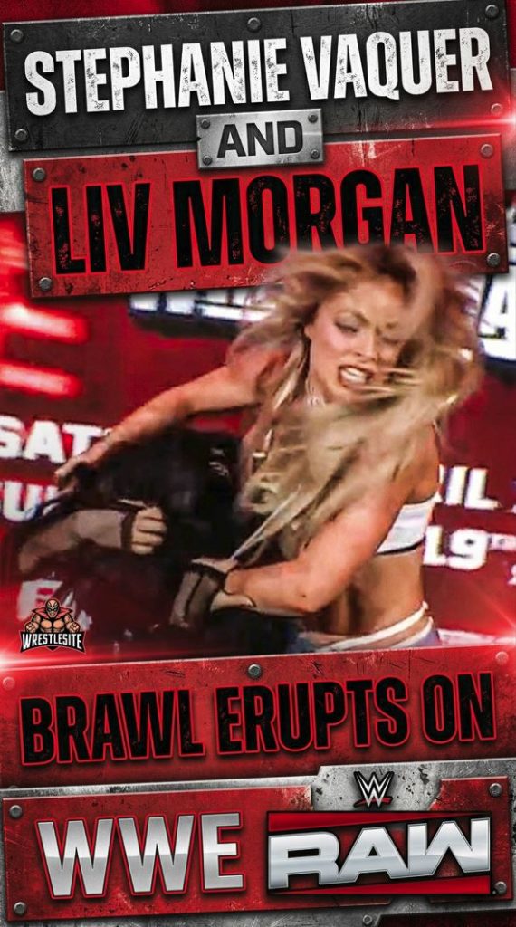 Stephanie Vaquer and Liv Morgan Brawl Erupts on WWE Raw