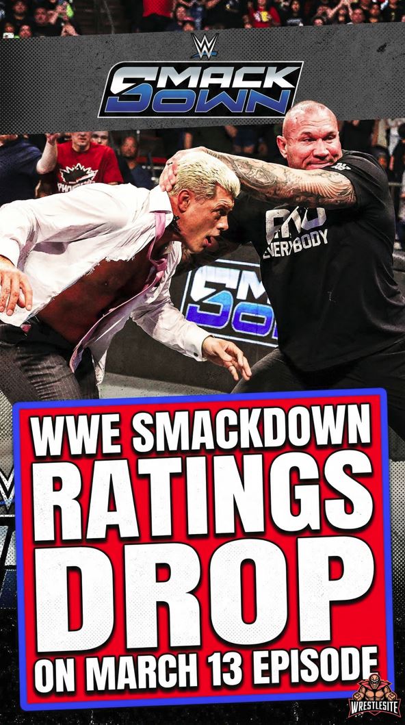 WWE SmackDown Ratings Drop on March 13 Episode