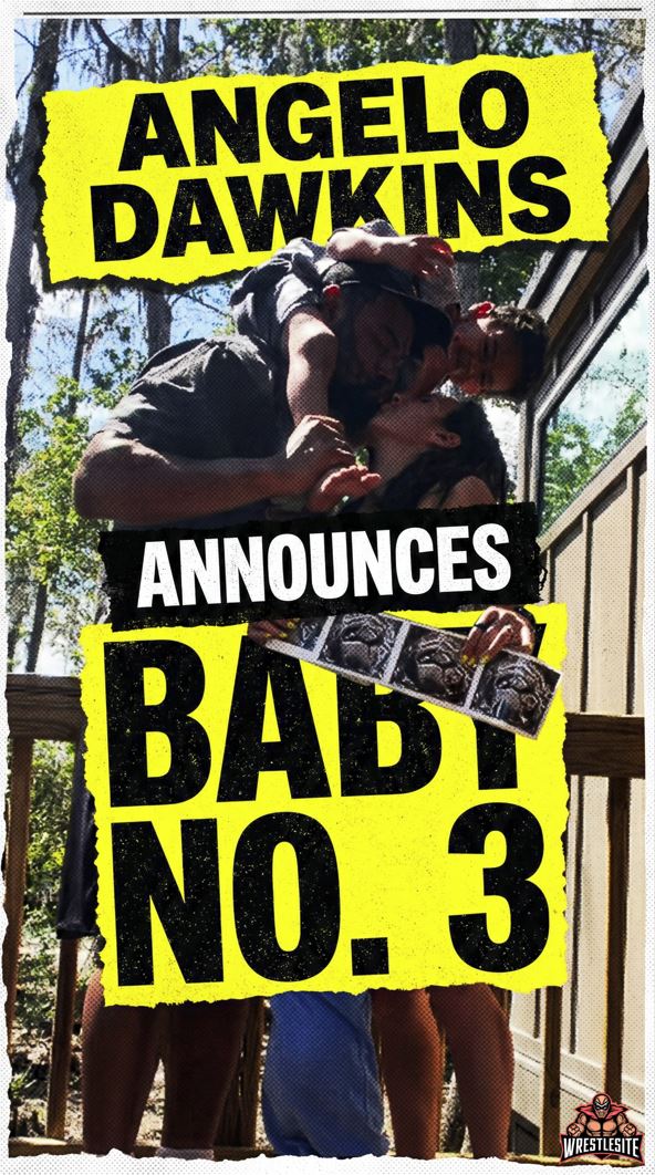 Angelo Dawkins Announces Baby No. 3