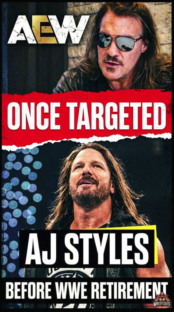 AEW Once Targeted AJ Styles Before WWE Retirement