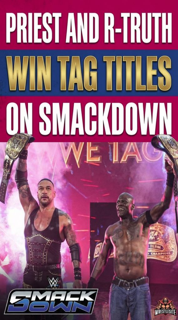 Priest and R-Truth Win Tag Titles on SmackDown