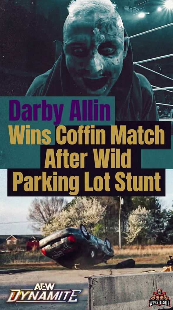 Darby Allin Wins Coffin Match After Wild Parking Lot Stunt