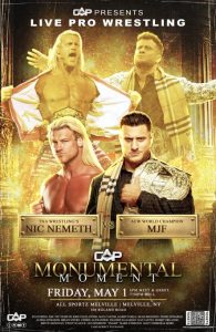 MJF vs Nic Nemeth Official for Major Indie Showdown