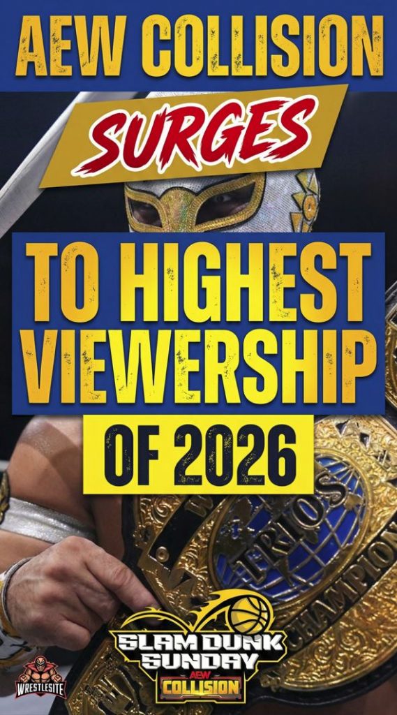 AEW Collision Surges to Highest Viewership of 2026