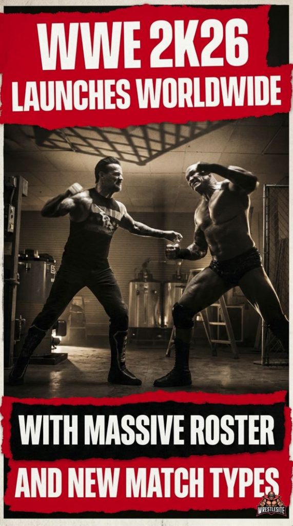 WWE 2K26 Launches Worldwide With Massive Roster and New Match Types