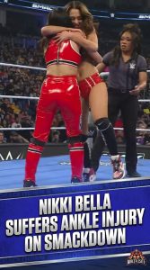 Nikki Bella Suffers Ankle Injury on SmackDown