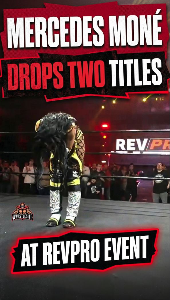 Mercedes Moné Drops Two Titles at RevPro Event