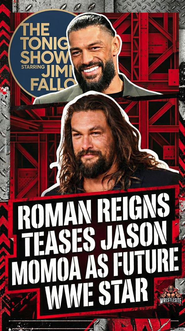 Roman Reigns Teases Jason Momoa as Future WWE Star