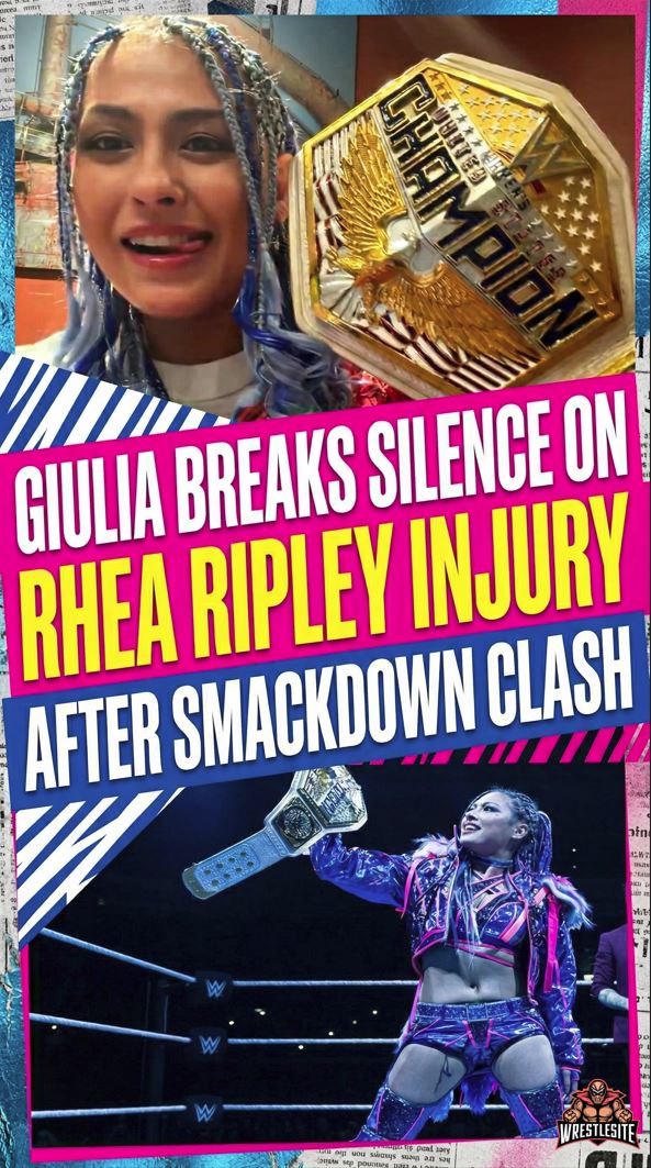 Giulia Breaks Silence on Rhea Ripley Injury After SmackDown Clash