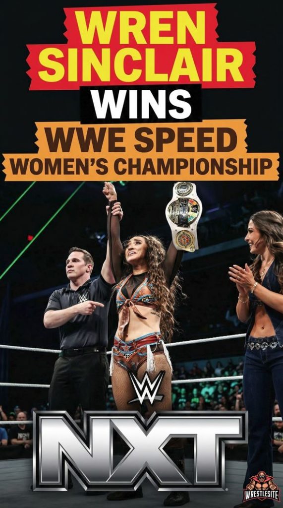 Wren Sinclair Wins WWE Speed Women’s Championship On NXT