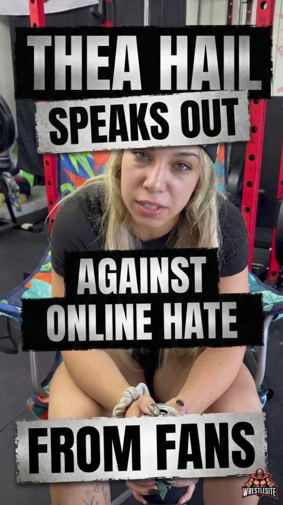 Thea Hail Speaks Out Against Online Hate From Fans