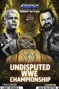 WWE SmackDown Set for Major Title Match on March 6