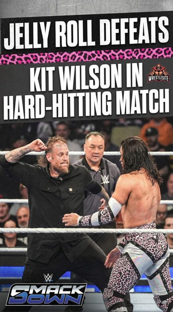 Jelly Roll Defeats Kit Wilson in Hard-Hitting Match