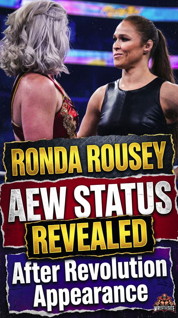 Ronda Rousey AEW Status Revealed After Revolution Appearance