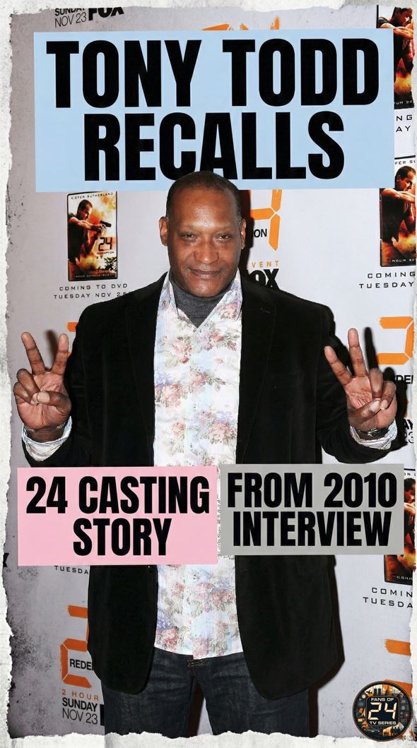 Tony Todd Recalls 24 Casting Story From 2010 Interview