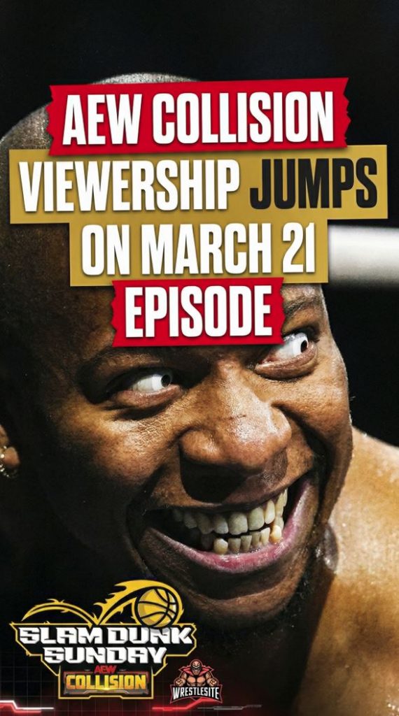 AEW Collision Viewership Jumps on March 21 Episode