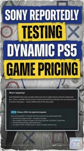 Sony Reportedly Testing Dynamic PS5 Game Pricing