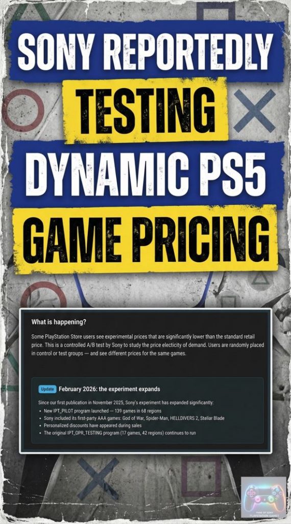 Sony Reportedly Testing Dynamic PS5 Game Pricing