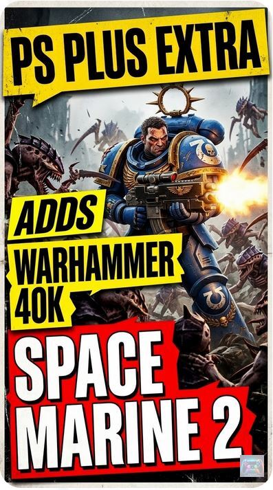 PS Plus Extra Adds Warhammer 40K Space Marine 2