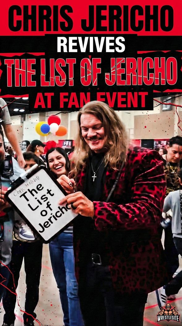 Chris Jericho Revives The List of Jericho at Fan Event