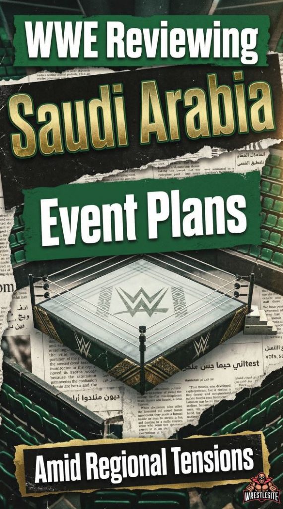 WWE Reviewing Saudi Arabia Event Plans Amid Regional Tensions