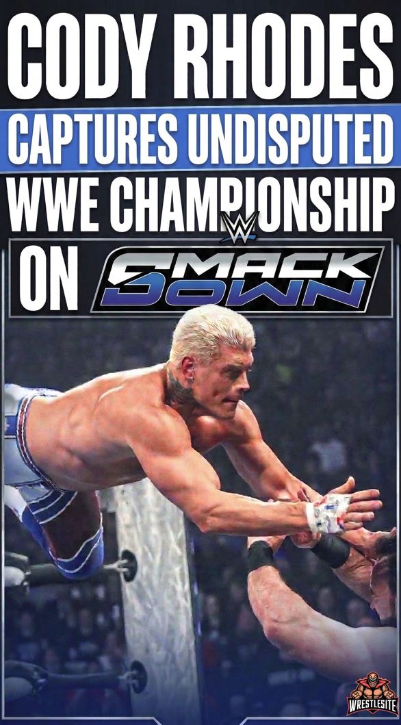 Cody Rhodes Captures Undisputed WWE Championship on SmackDown