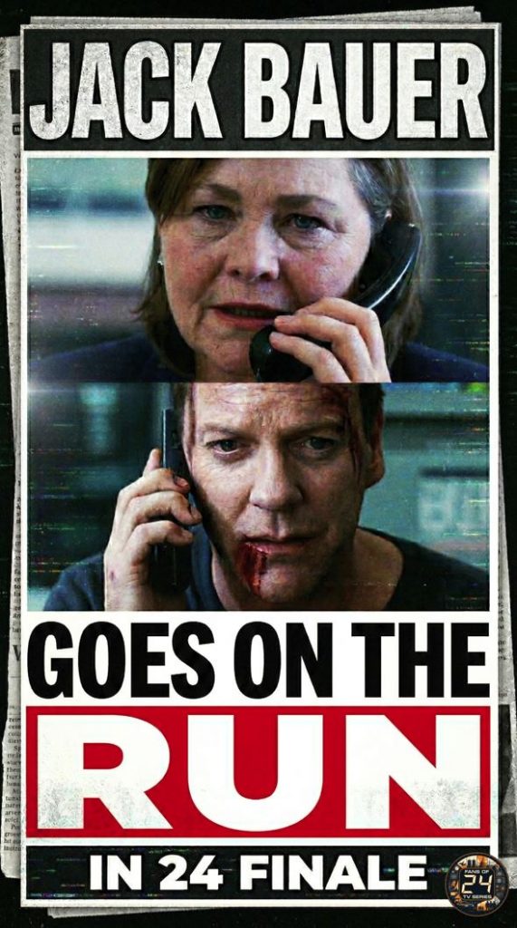 Jack Bauer Goes on the Run in 24 Finale