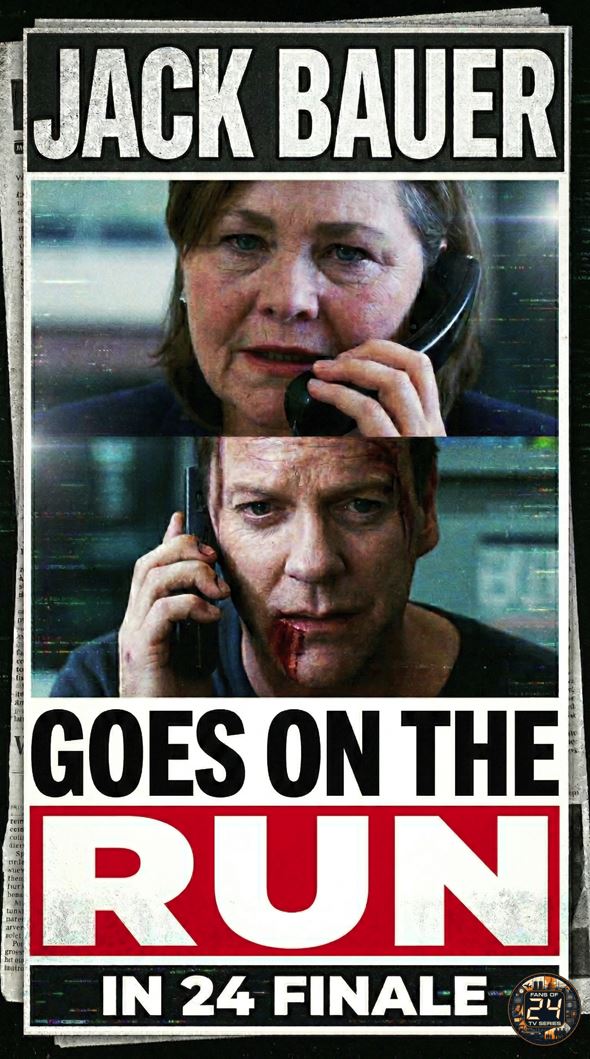 Jack Bauer Goes on the Run in 24 Finale