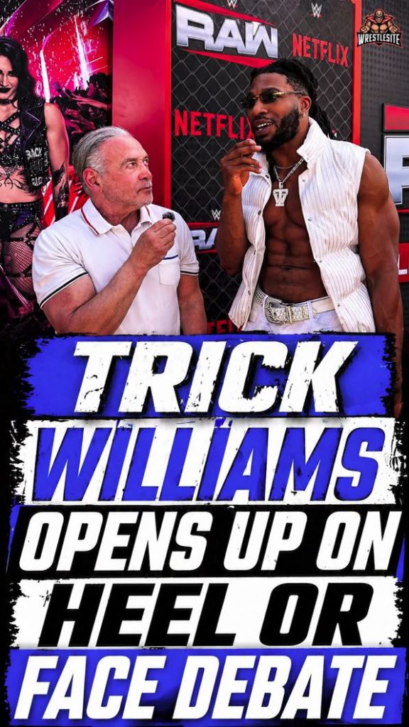 Trick Williams Opens Up On Heel Or Face Debate