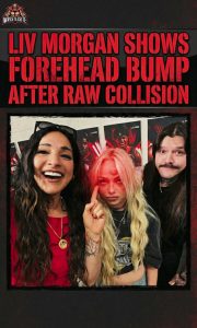Liv Morgan Shows Forehead Bump After RAW Collision