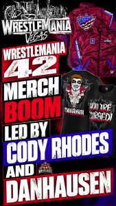WrestleMania 42 Merch Boom Led By Cody Rhodes And Danhausen