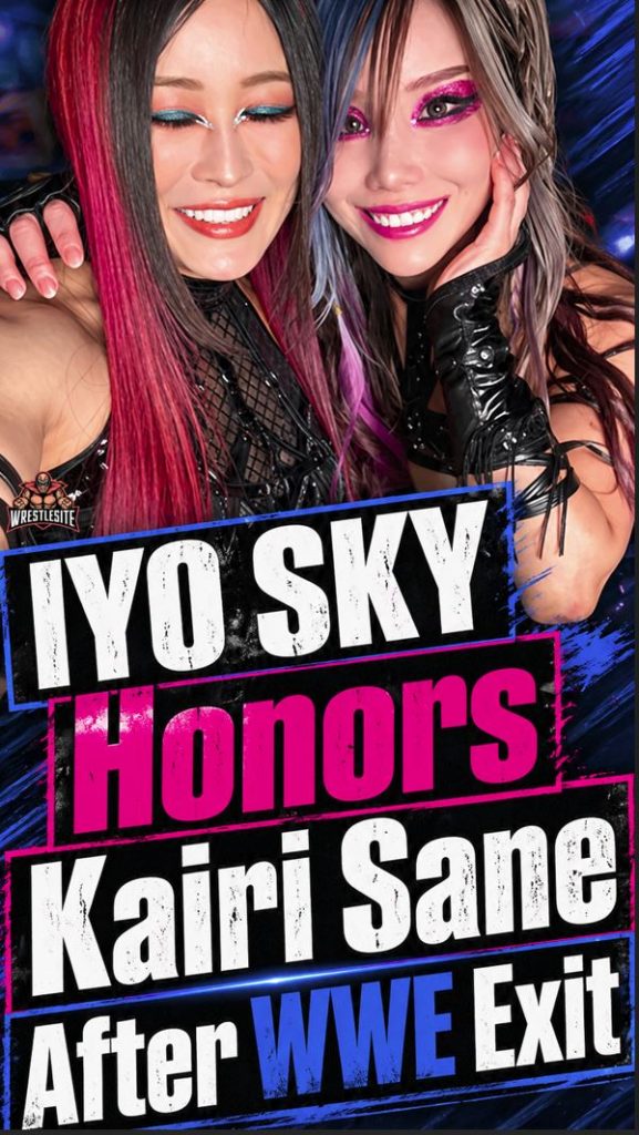 IYO SKY Honors Kairi Sane After WWE Exit