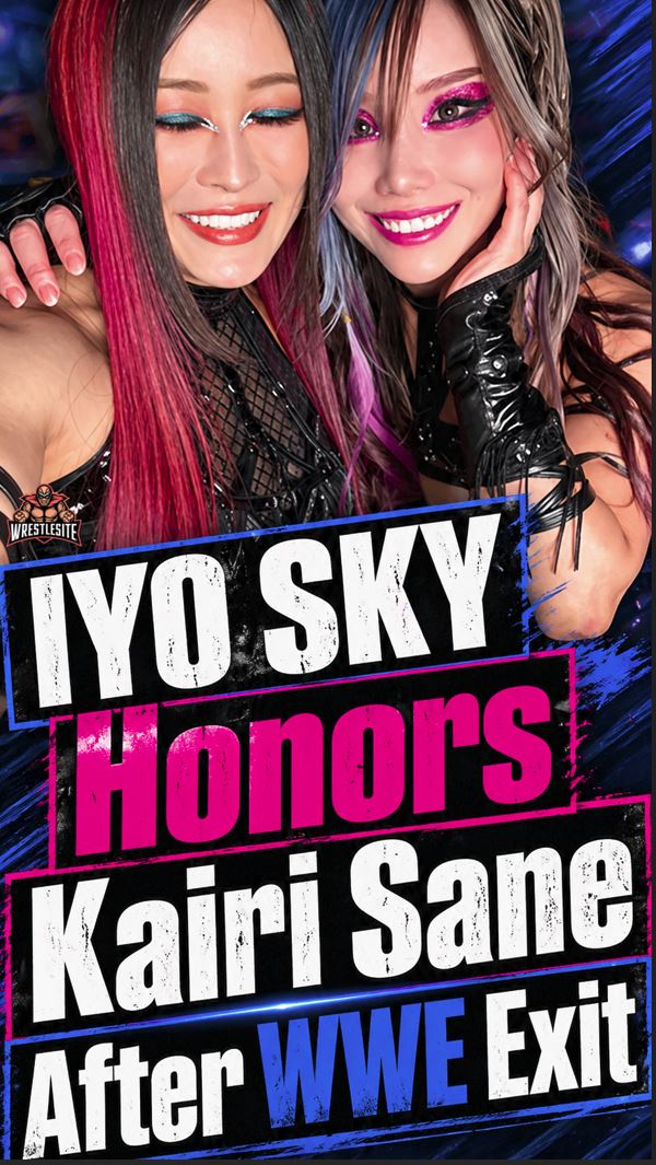 IYO SKY Honors Kairi Sane After WWE Exit